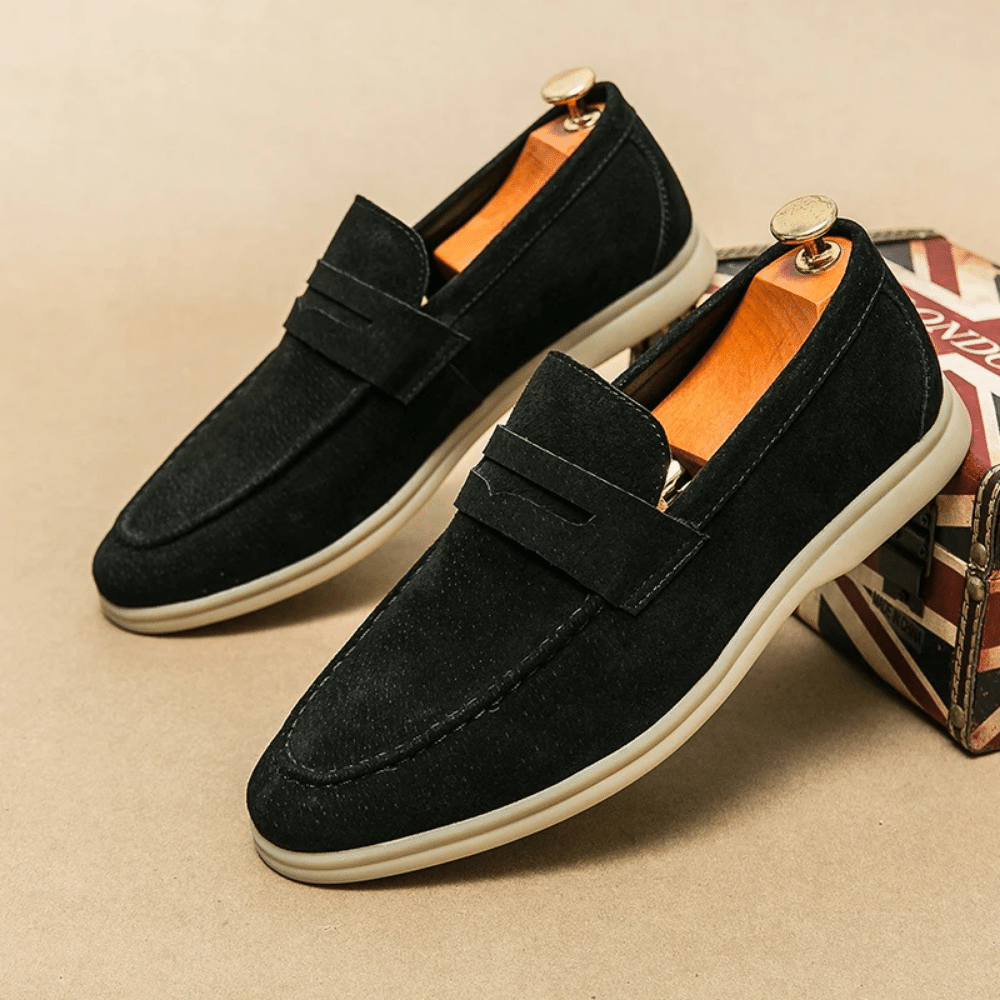 Leren Loafer Moccasin voor Mannen Liverpool Zevian