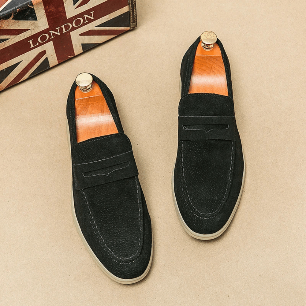 Leren Loafer Moccasin voor Mannen Liverpool Zevian