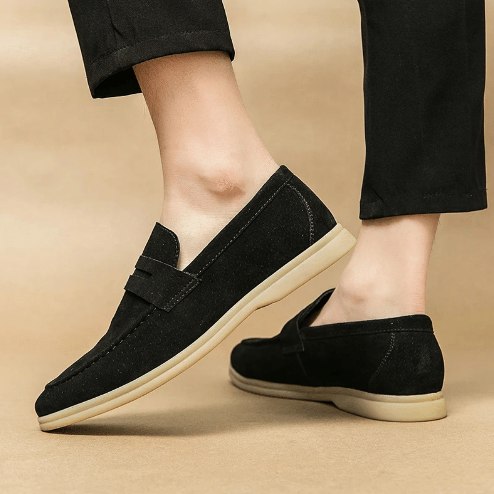 Leren Loafer Moccasin voor Mannen Liverpool Zevian