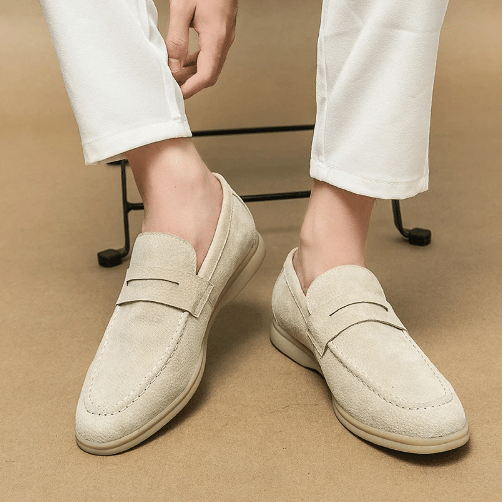 Leren Loafer Moccasin voor Mannen Liverpool Zevian