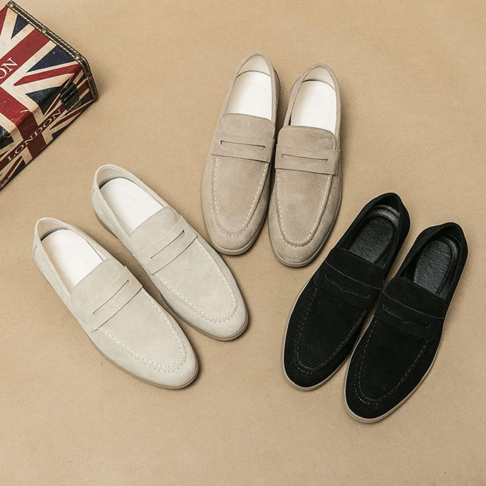 Leren Loafer Moccasin voor Mannen Liverpool Zevian