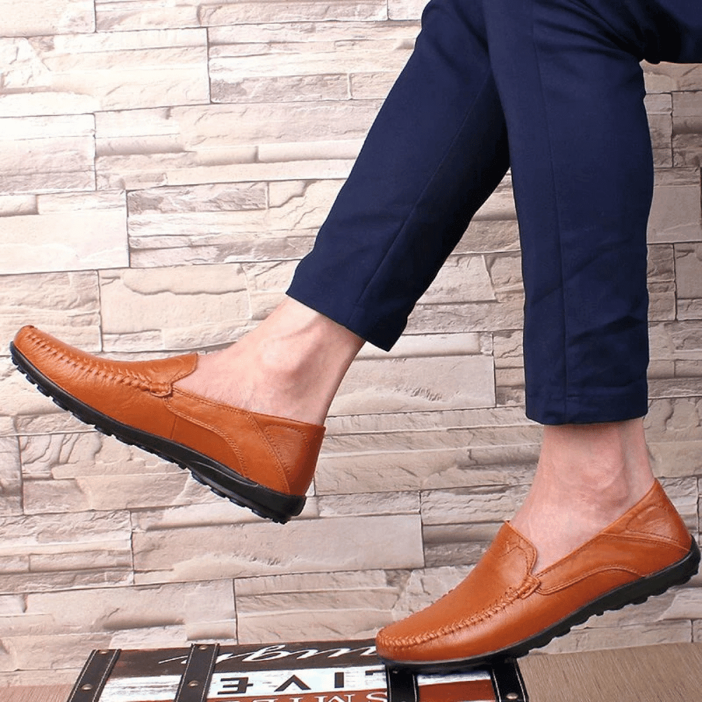 Heren Leren Mocassins Florença Zevian