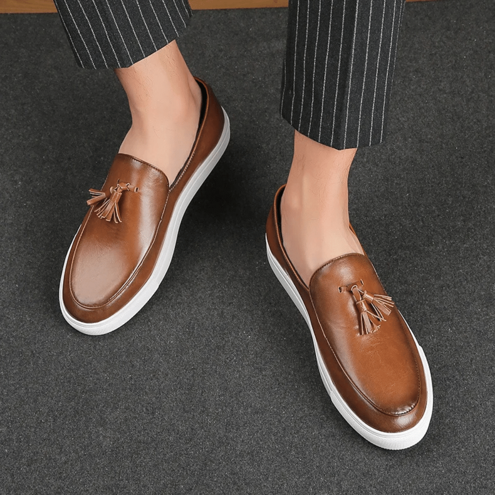Heren Leren Moccasin Toulouse Zevian