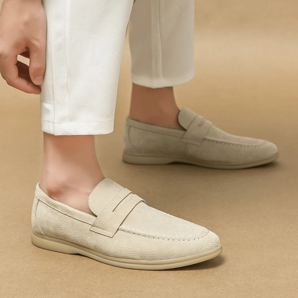 Leren Loafer Moccasin voor Mannen Liverpool Zevian