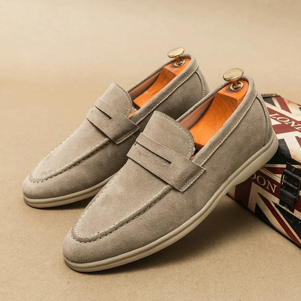 Leren Loafer Moccasin voor Mannen Liverpool Zevian
