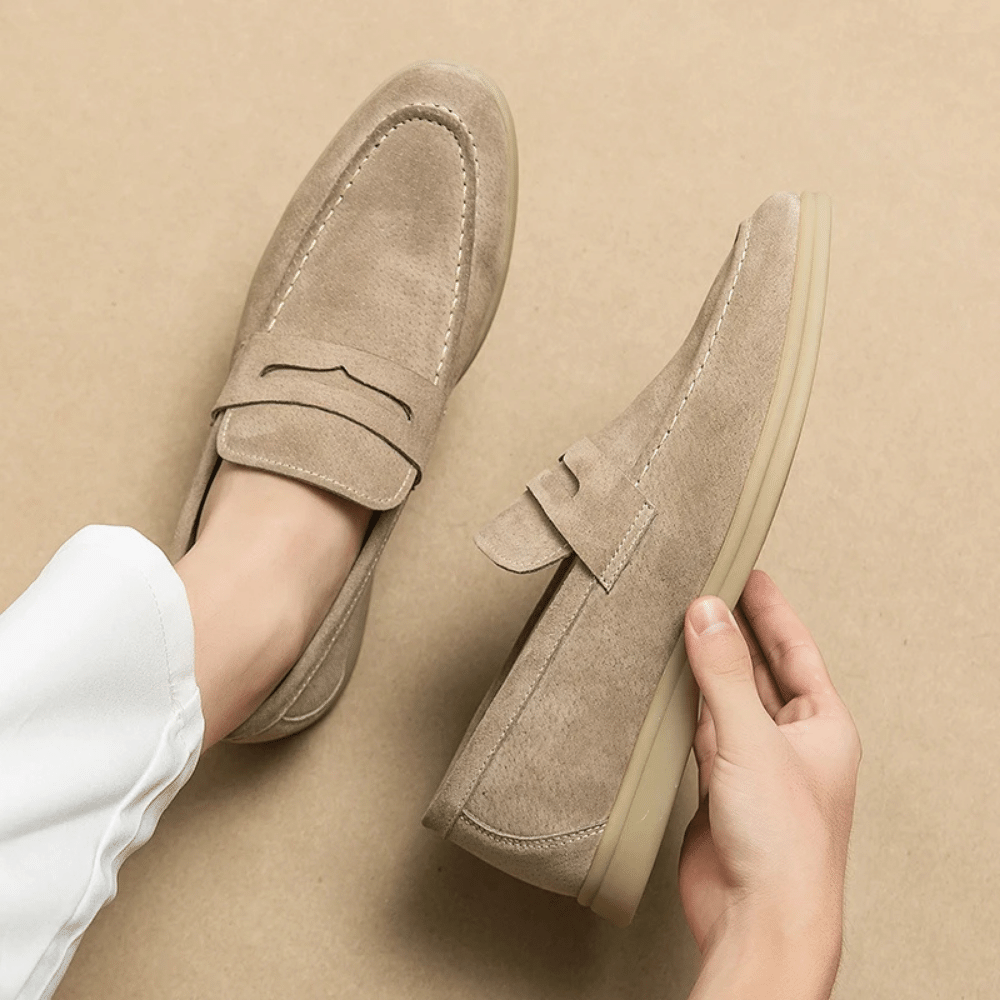 Leren Loafer Moccasin voor Mannen Liverpool Zevian