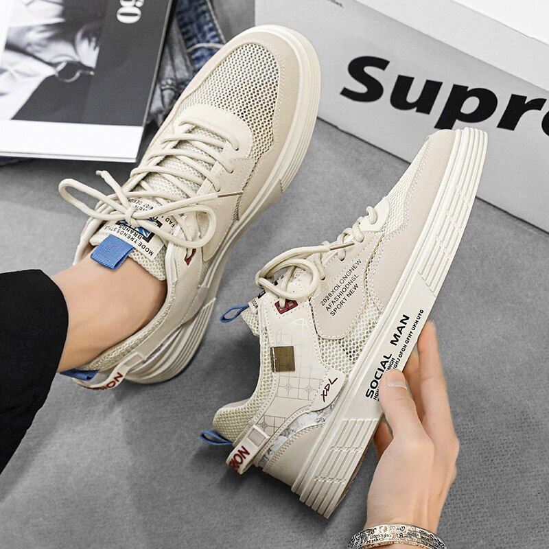 Heren Casual Sneakers - Nieuwe Stijl