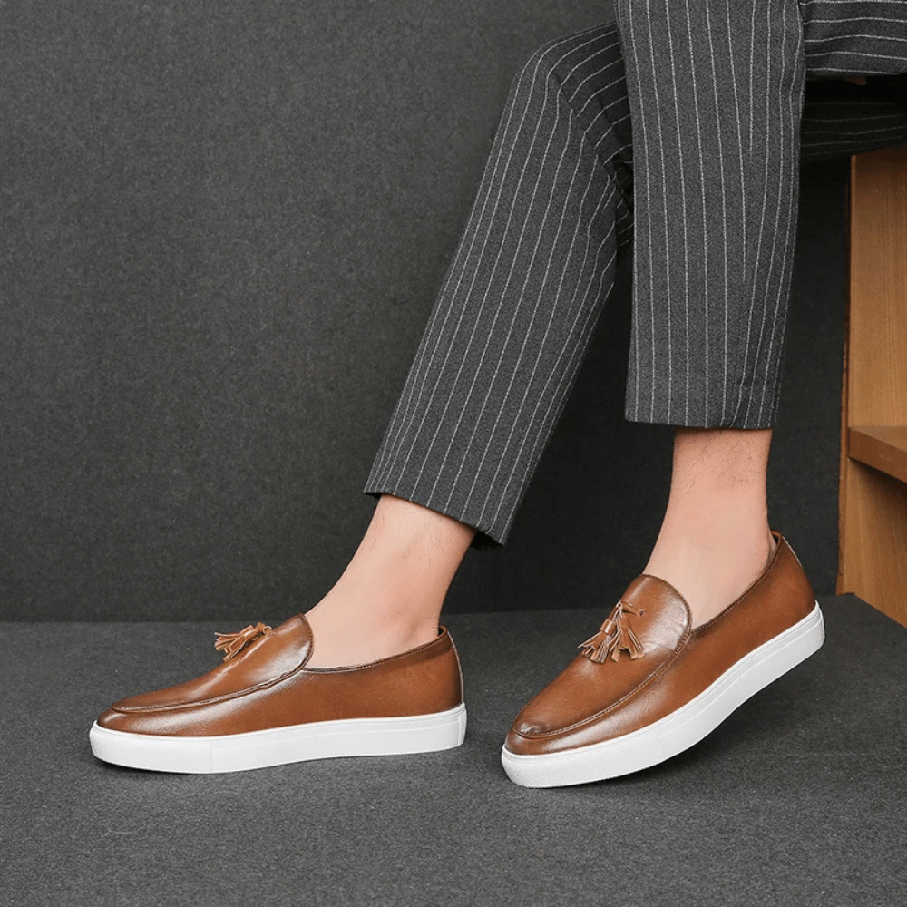 Heren Leren Moccasin Toulouse Zevian