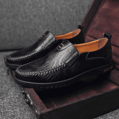Heren Leren Moccasin Pisa Zevian