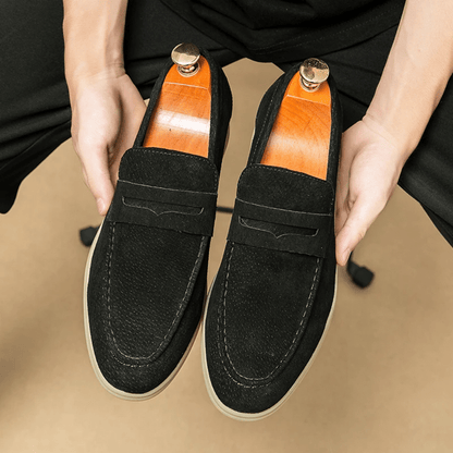 Leren Loafer Moccasin voor Mannen Liverpool Zevian