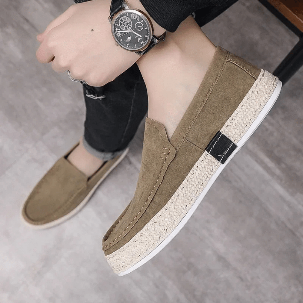 Leren Mocassins voor Mannen Nantes Zevian