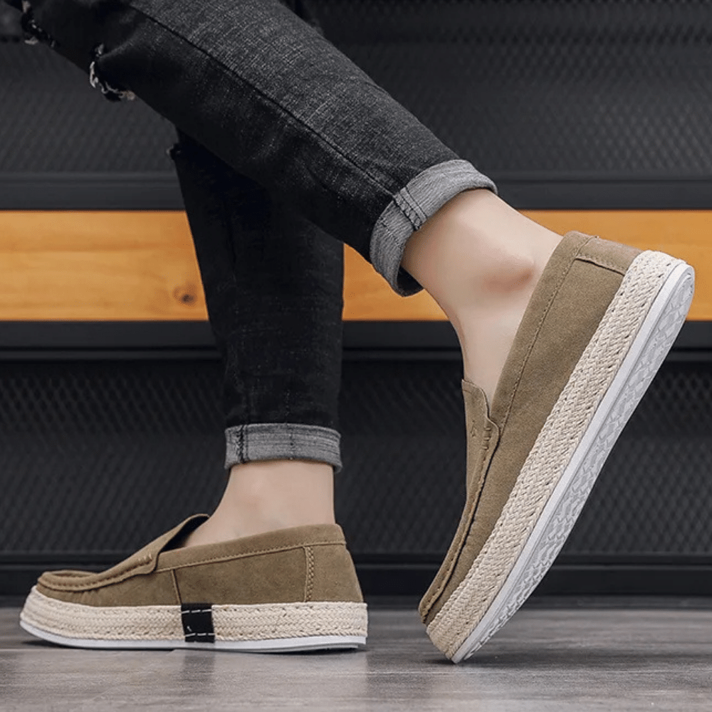 Leren Mocassins voor Mannen Nantes Zevian
