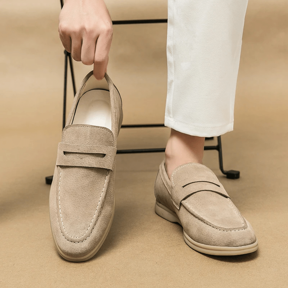 Leren Loafer Moccasin voor Mannen Liverpool Zevian