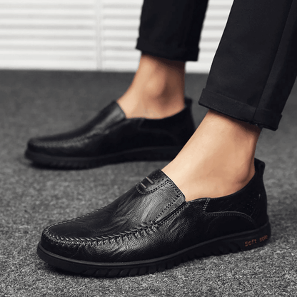 Heren Leren Moccasin Pisa Zevian