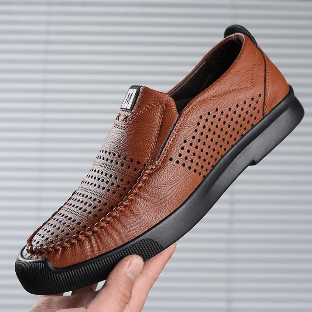Heren Leren Mocassins Milan Zevian