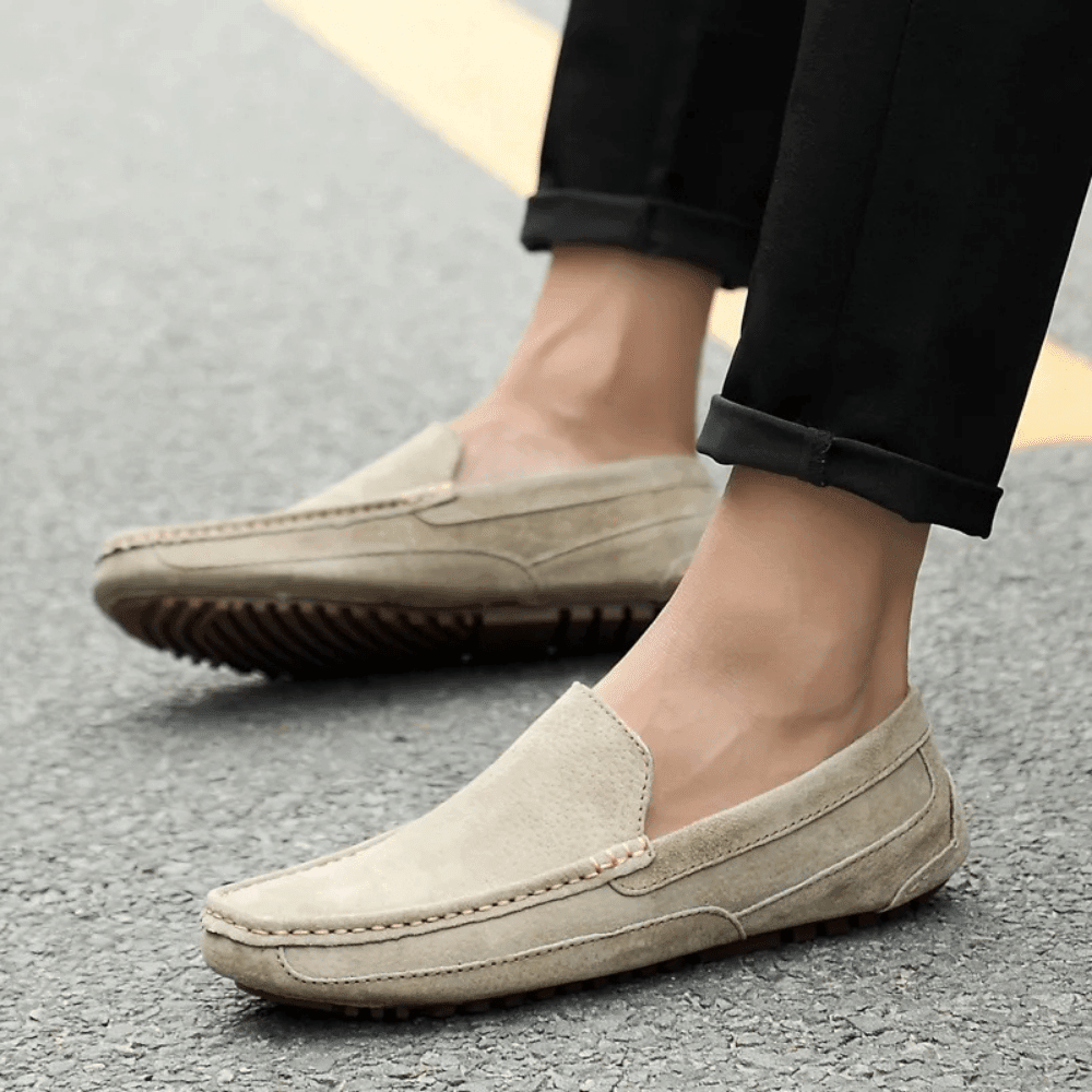 Heren Leren Moccasin Zweden Zevian