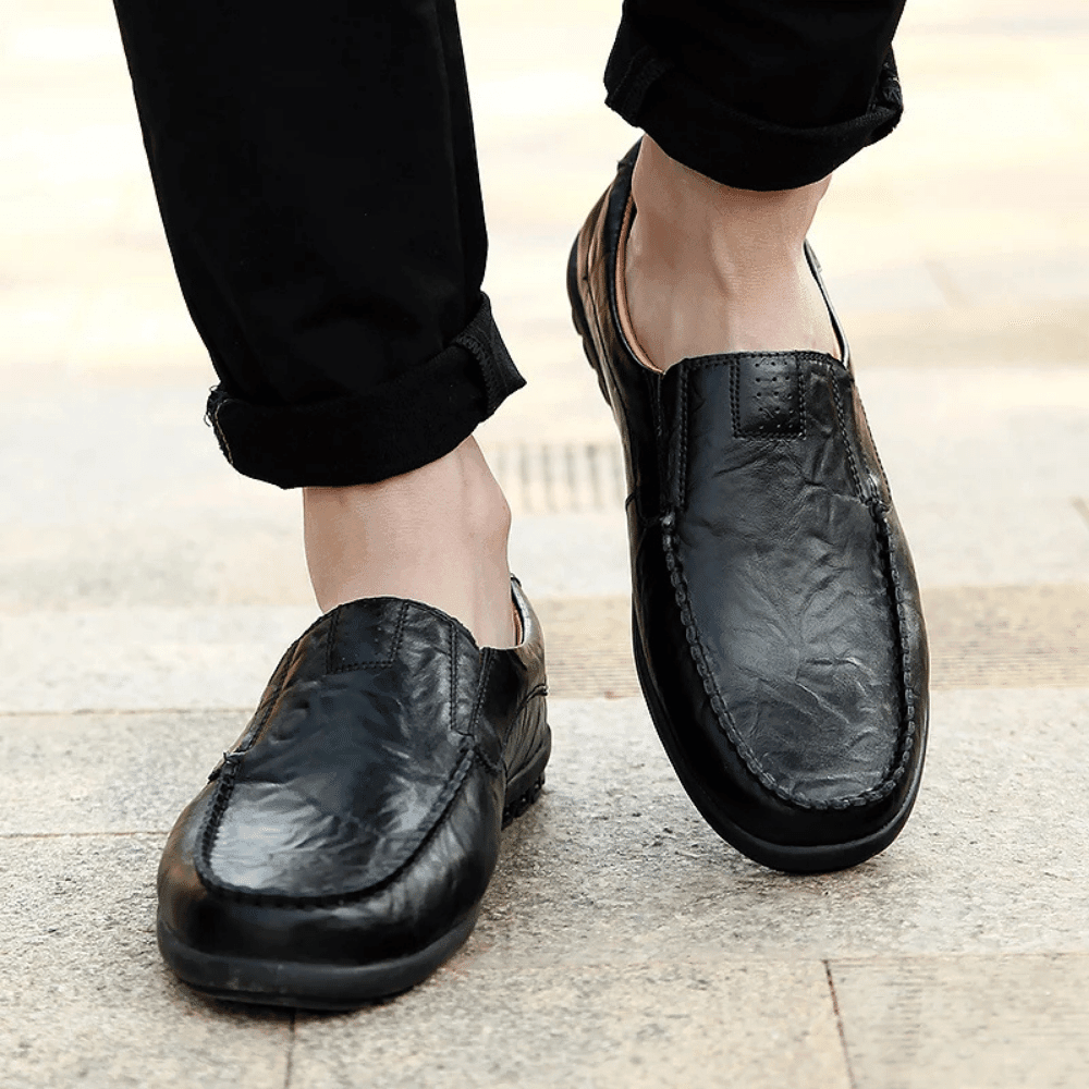 Leren Moccasin voor Mannen Zevian