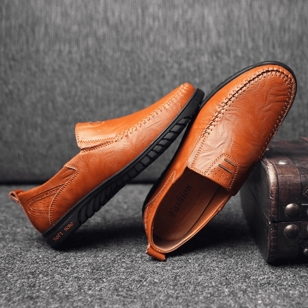 Heren Leren Moccasin Pisa Zevian