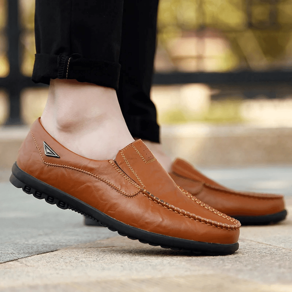 Leren Moccasin voor Mannen Zevian