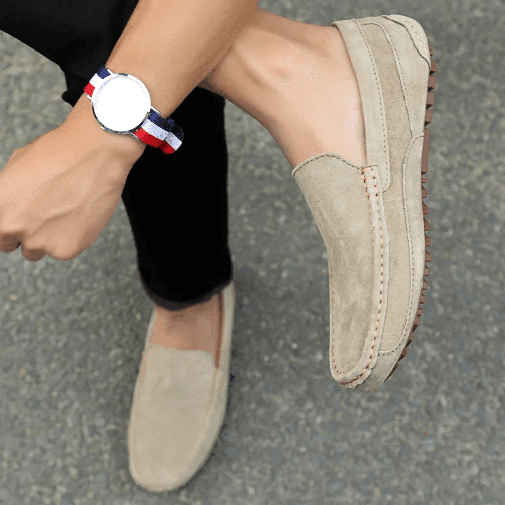 Heren Leren Moccasin Zweden Zevian