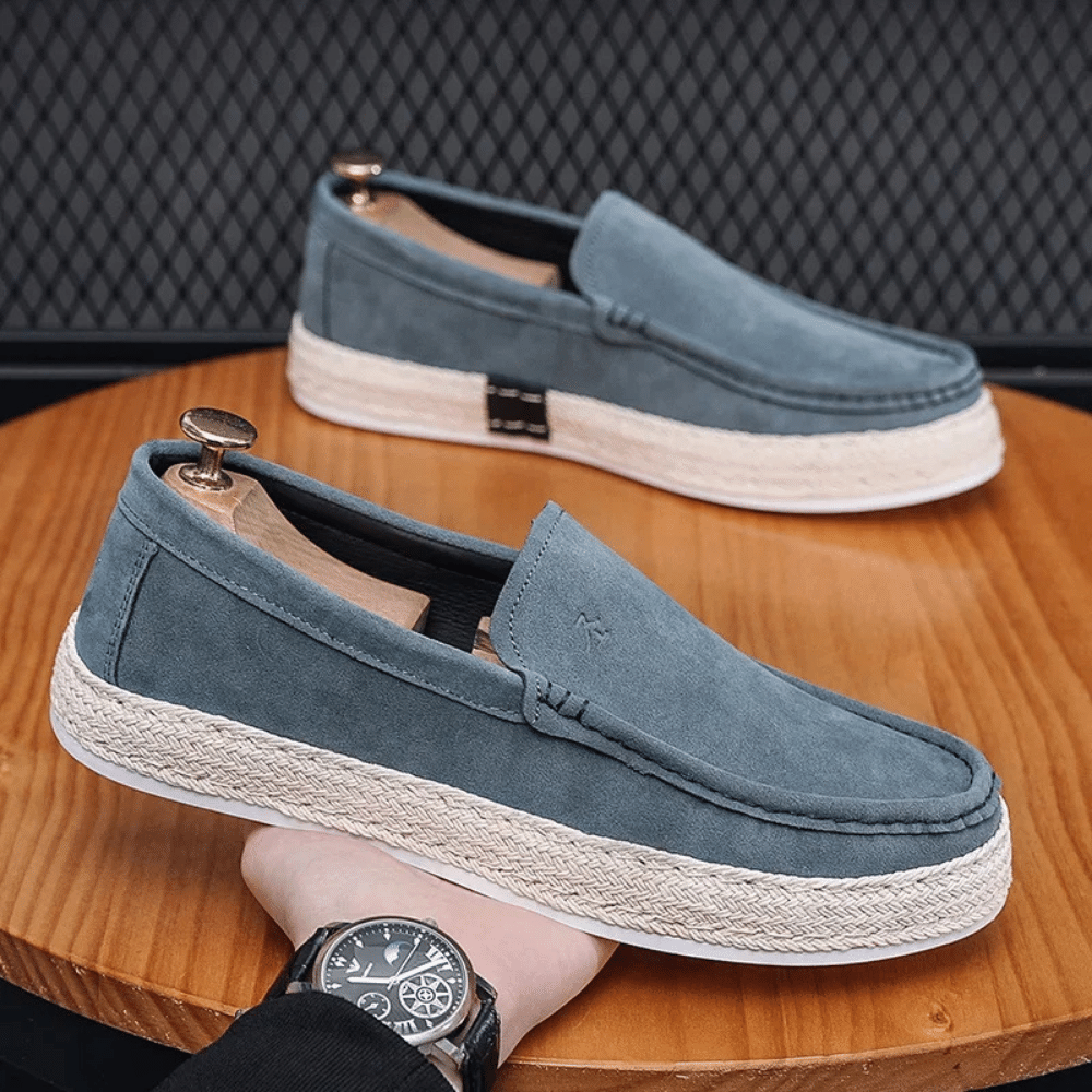 Leren Mocassins voor Mannen Nantes Zevian
