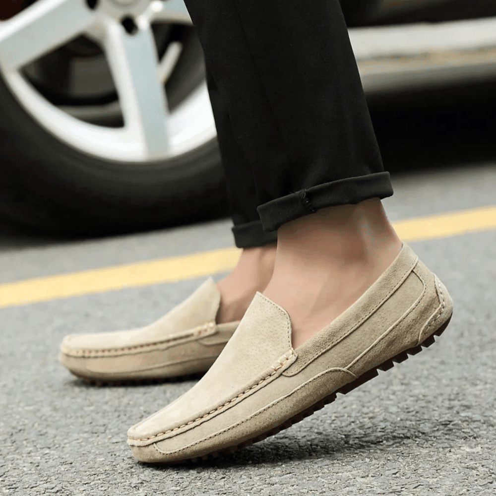Heren Leren Moccasin Zweden Zevian
