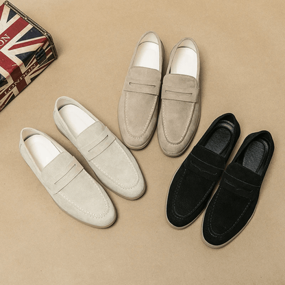Leren Loafer Moccasin voor Mannen Liverpool Zevian