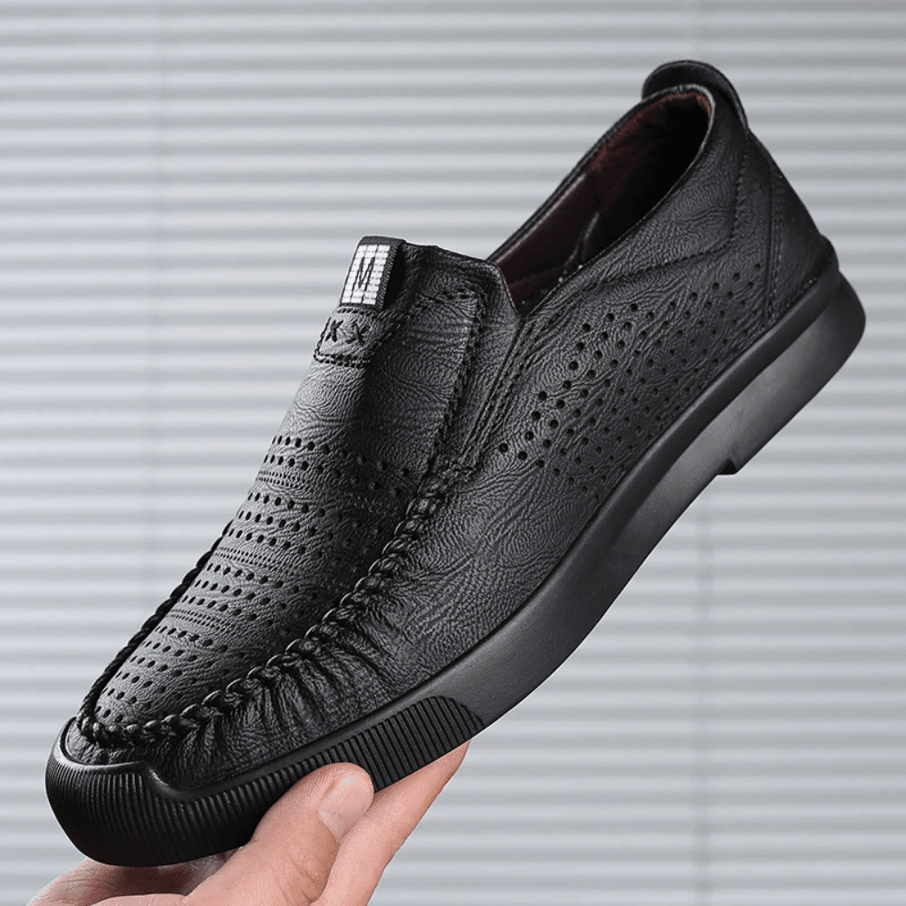 Heren Leren Mocassins Milan Zevian