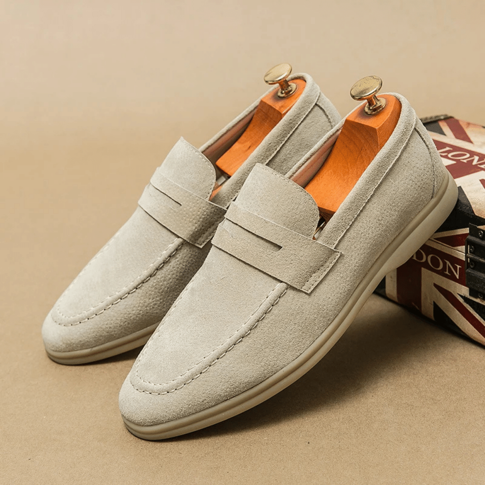 Leren Loafer Moccasin voor Mannen Liverpool Zevian