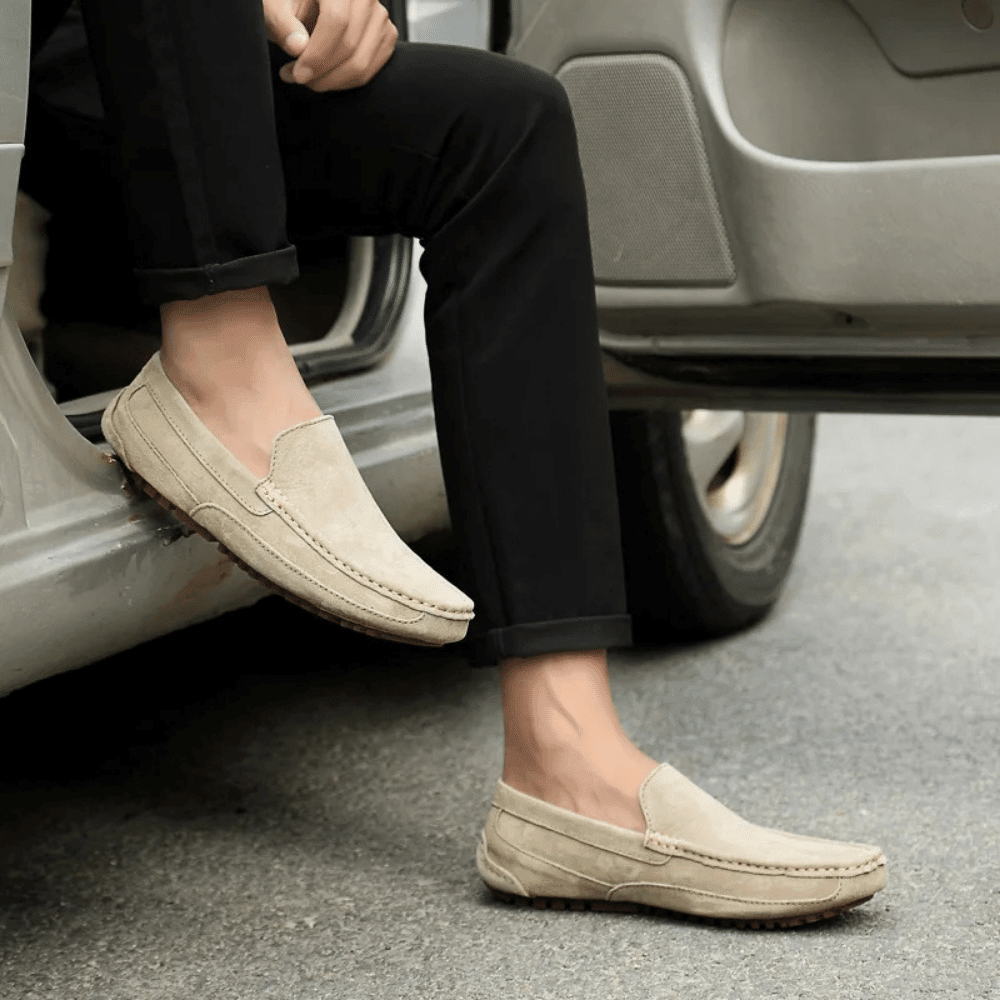 Heren Leren Moccasin Zweden Zevian