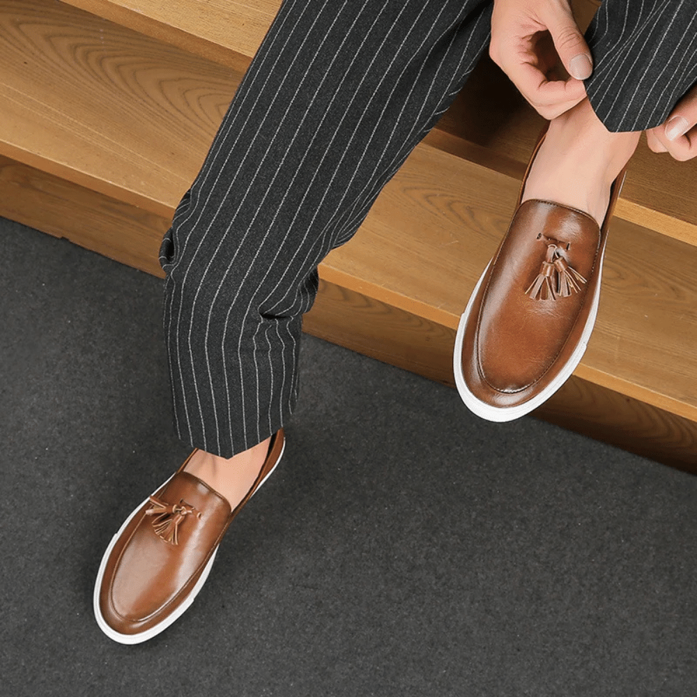 Heren Leren Moccasin Toulouse Zevian