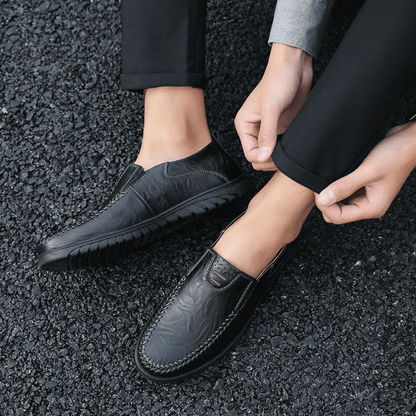 Heren Leren Moccasin Pisa Zevian