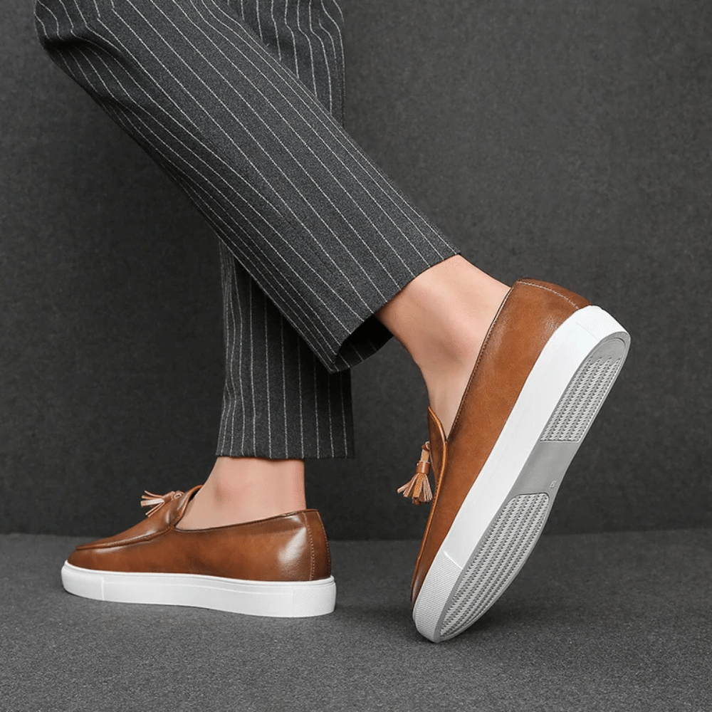 Heren Leren Moccasin Toulouse Zevian