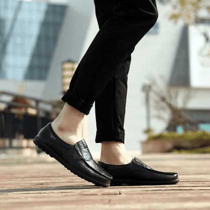 Leren Moccasin voor Mannen Zevian