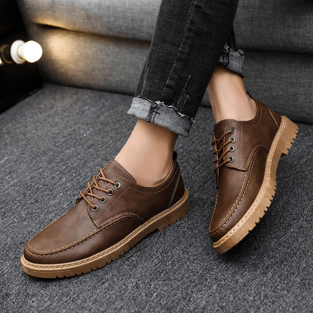 Vintage Leren Schoen