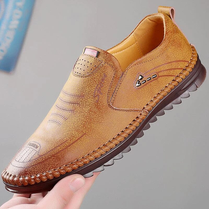 Italiaanse Leren Schoen - Ultra Comfortabel en Ademend