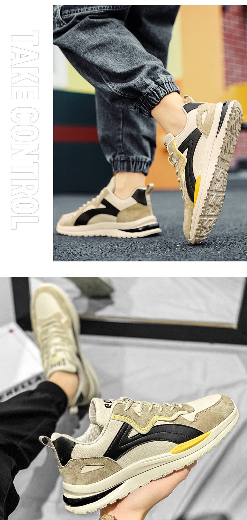 Heren Casual Sneakers Straatstijl