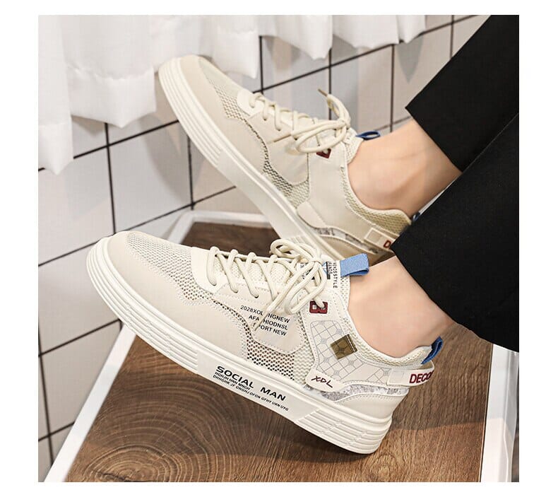 Heren Casual Sneakers - Nieuwe Stijl